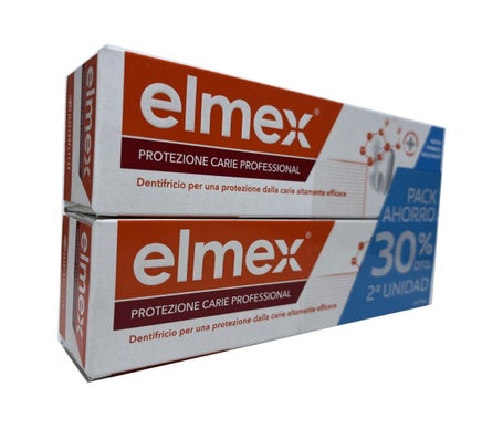 Elmex Pack Dentifrice Professionnel Protection Caries 2x75ml