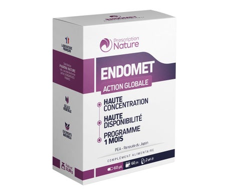 Prescription Nature Endomet Action Globale 60 Gélules