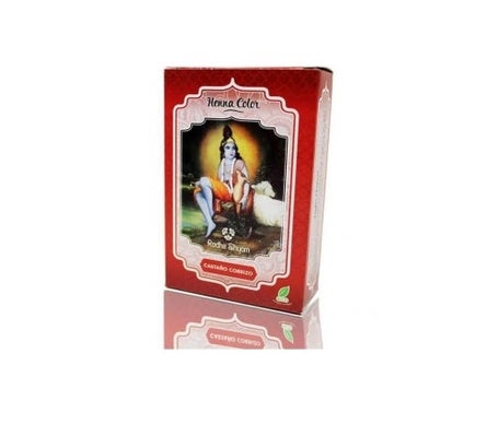 Radhe Shyam Henna Castaño Cobrizo En Polvo *