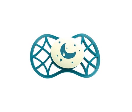 Nuvita Sucette Orthodontique 0M+ Glow Smoke Grass 1 Unité