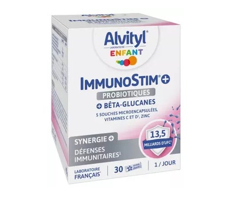 Alvityl ImmunoStim+ Probiotiques 30 Sticks