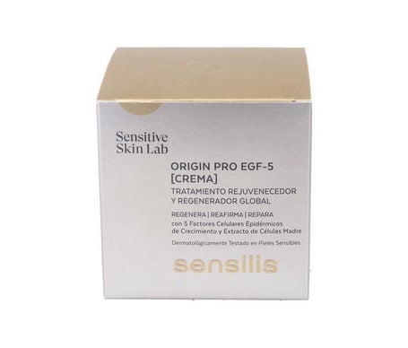Sensilis Origin Origin Origin Pro Egf-5 crème anti-âge 50ml