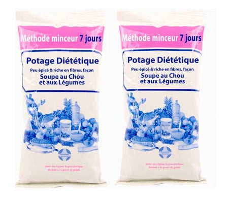 Annedelona Éco-Recharge 56 Soupes Au Chou Minceur Brûle Graisses 2x300g