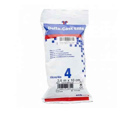 BSN Delta-Cast Elite Bande Blanc 10cmx3,6m
