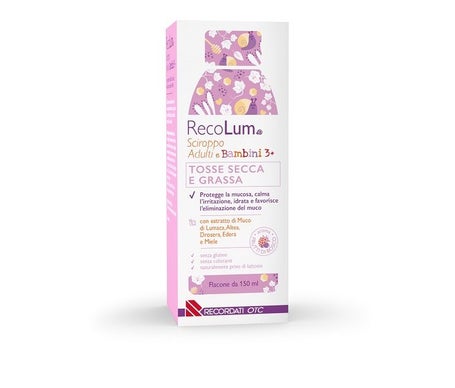 Recolum Sirop Toux Sèche et Grasse Adulte et Enfant 150ml