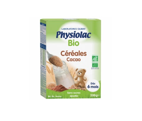 Physiolac Céréale Cacao Bio 200g