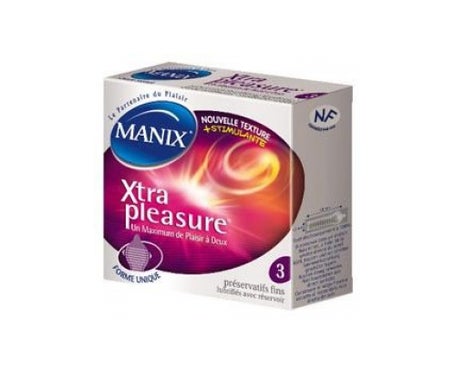 Manix xtra Pleasure 3 Préservatifs