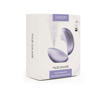 Svakom Pulse Galaxie Stimulator With Starlight Projector Lilac