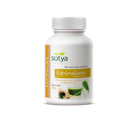 Sotya Espirulina 400mg 200comp 200comp