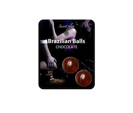 Secret Play Set 2 Balles Brésiliennes Chocolat Aroma 8 Gr
