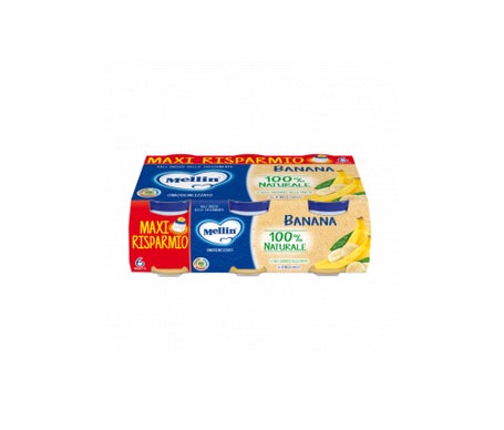Mellin Omog Banane 6X100G