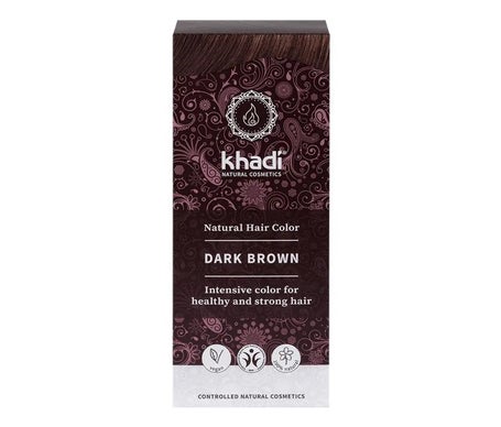 Khadi Dark Chestnut Dye 100% Vege 100g