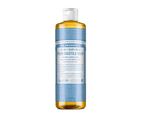 Dr. Bronner's Jabón Neutro Líquido Bebé Bio 475Ml