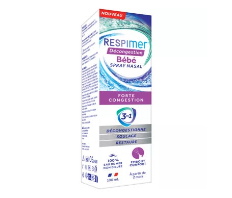 Respimer Décongestion Bébé Spray Nasal 100 ml