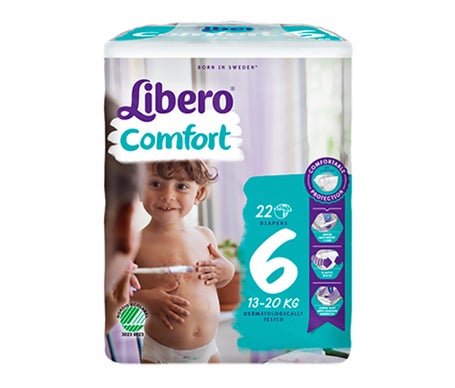 Libero Comfort Pann 6 22Pcs 6324