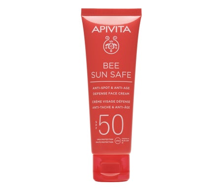 Apivita Bee Sun Safe Crème Anti-Âge Anti-Taches SPF50 50 ml