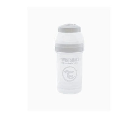 Twistshake Biberon Anticolico 180ml Blanc