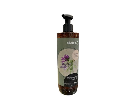Alvita Shampooing Apaisante Lavande Mauve Romarin 400ml