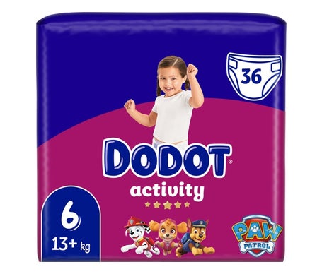 Dodot Activity Taille 6 36uts