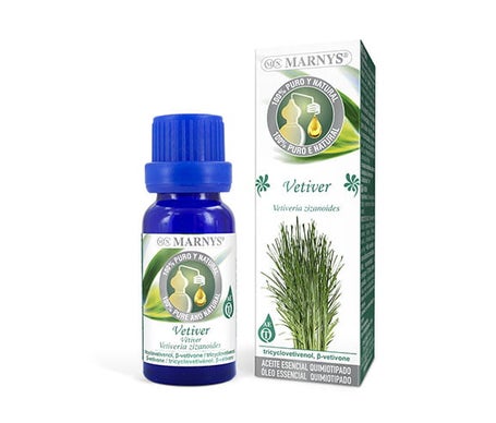 Marnys Huile Essentielle Alimentaire Vetiver 15 ml
