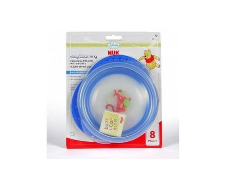 Nuk Easy Learning Winnie Winnie The Pooh plate avec couvercle 1 pc