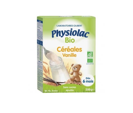 Physiolac Cereale Vanille Bio 200G