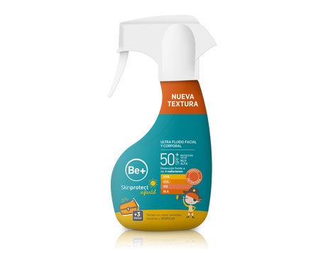 Be+ Skinprotect Enfants Fluide Spf50+ Spray Visage Corps 1ut