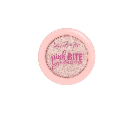 Lovely Illuminator Powder Pink Bite Highlighter 1pc