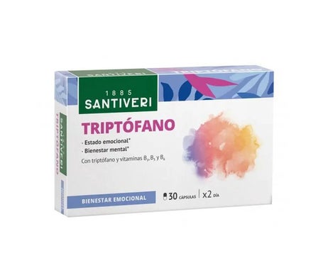 Santiveri Tryptophane + Vitamine B1 B3 et B6 30caps