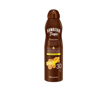 Hawaiian Tropic Protective Coconut & Mango Dry Oil Continuous Sp Sp Sp