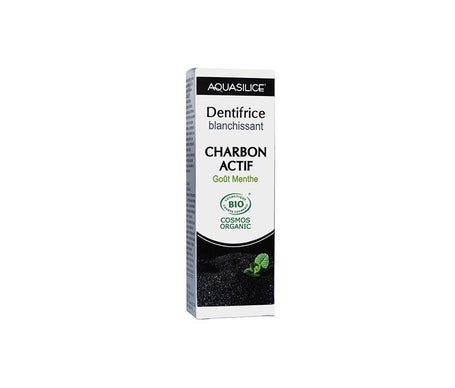 Aquasilice Dentifrice Blanchissant Charbon Actif Menthe 50ml