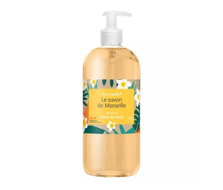 Pharmactiv Savon Marseille Senteur Fleur de Tiaré 1l