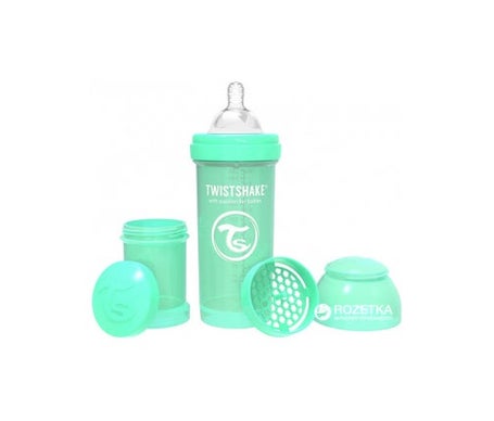 Twistshake Green Anticleaning Bottle 260ml