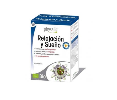 Physalis Relaxation et Sommeil BIO 45 Comprimés