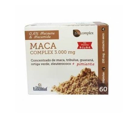 Nature Essential Maca Complex 3000mg 60caps