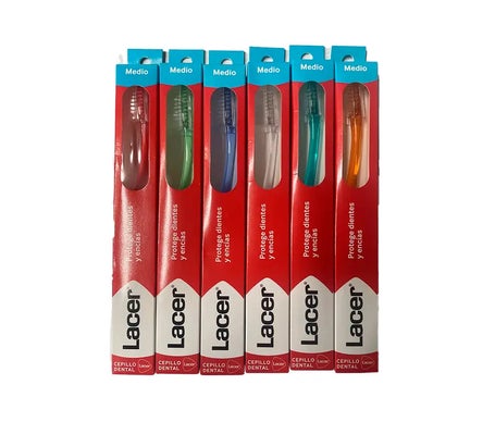 Lacer Technic brosse à dents moyenne 1ud