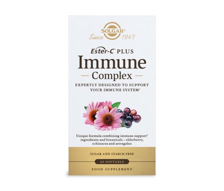 Complexe immunitaire Solgar Ester-C 60Caps