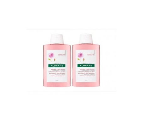 Klorane Shampooing À La Pivoine 2x400ml