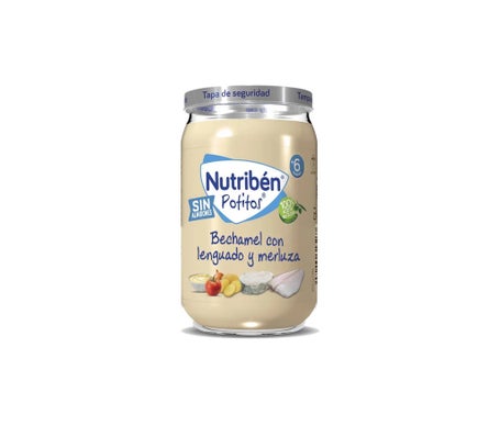 Nutriben Petits Pots Béchamel avec Sole et Merlu 235 gr