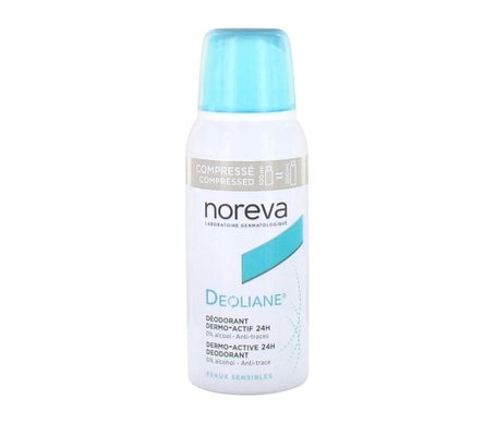NOREVA  Deoliane D&eacute;odorant Dermo-Actif 24H Compress&eacute; 100 ml
