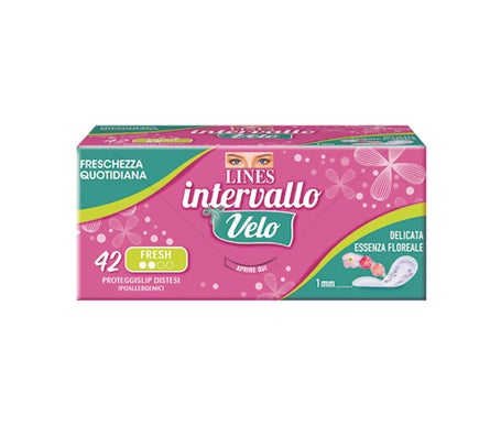 Lines Intervallo Velo Protège-slip Regular Fresh 42uts