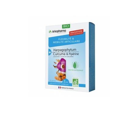 Arkopharma Arkogélules Complex Flexibilidad y Movilidad Articular Bio 40caps