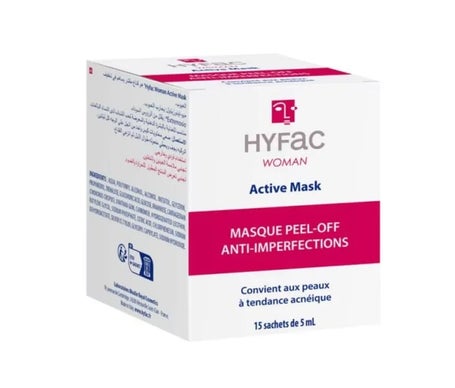 Hyfac Woman Active Masque Peel-Off Anti-Imperfections 15x5ml