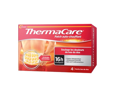 ThermaCare Patch Chauffant Dos 4 unités