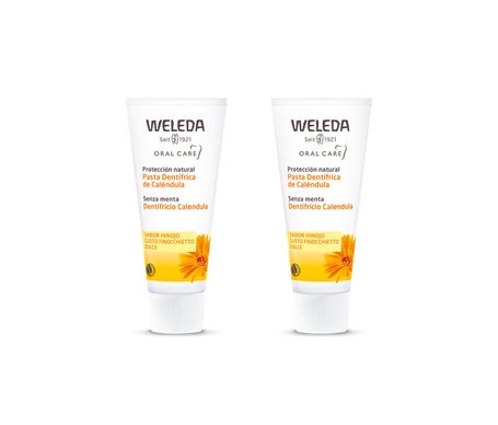 Weleda Duo Pâte Dentifrices au Calendula 2 x 75 ml