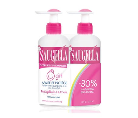 Saugella Girl Emulsión Limpiadora 2 200ml