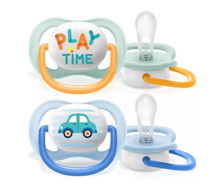 Philips Avent Kit Sucettes En Silicone Ultra Air 0-6M 2 Unités