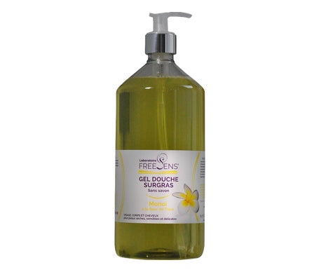 FreeSens Gel Douche Surgras Monoï 1L