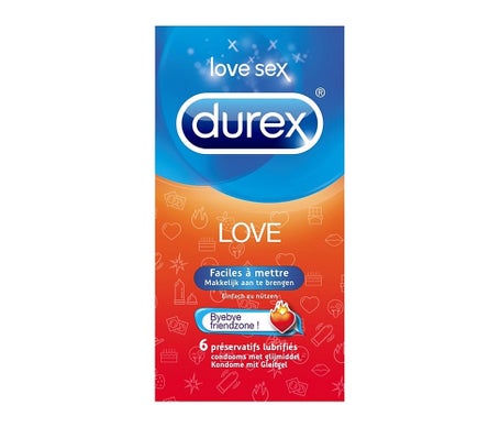 Durex Love 6 préservatifs