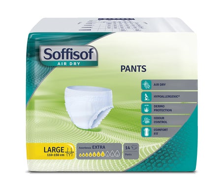 Soffisof Pants Air Dry Couche Culotte Extra Taille L 2848 14uts